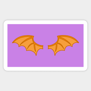 Figment the Dragon Wings (back print) Sticker